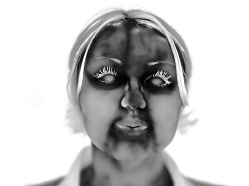 Linda Alterwitz, thermal portrait